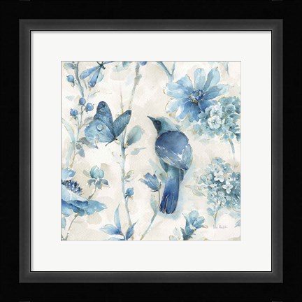 Framed Indigold XII v2 Print