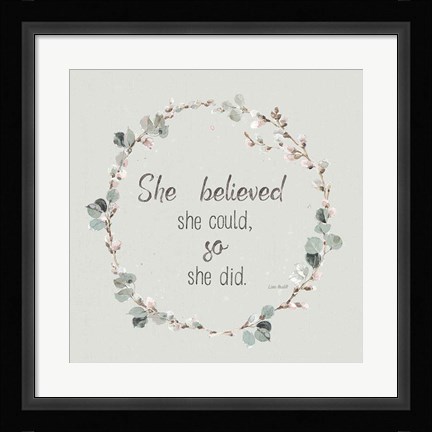 Framed Country Weekend XXVI v2 Sage Print