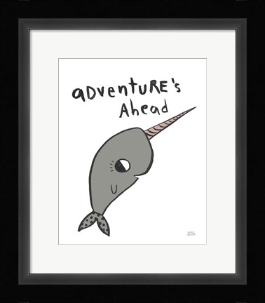 Framed Scandy Baby Light VIII Print