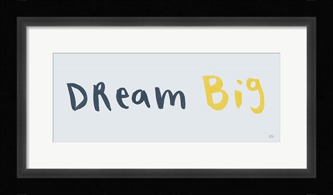 Framed Scandy Baby Light XII Print