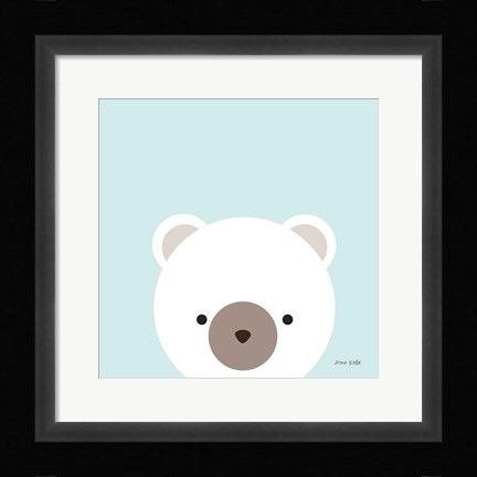 Framed Cuddly Bear Print