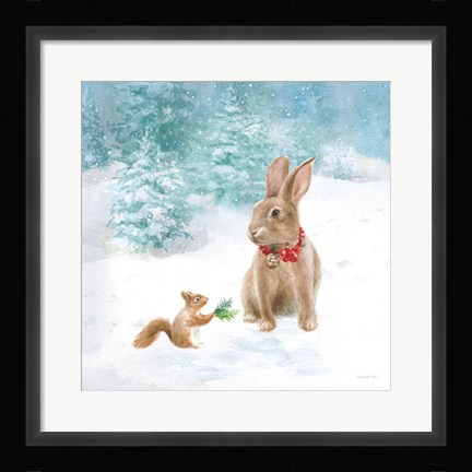 Framed Woodland Celebration IV Print