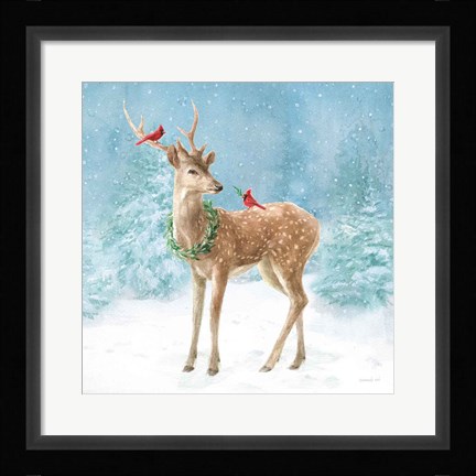 Framed Woodland Celebration III Print