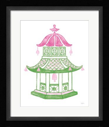 Framed Everyday Chinoiserie III Bright Print