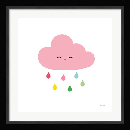 Framed Sleepy Cloud II Print