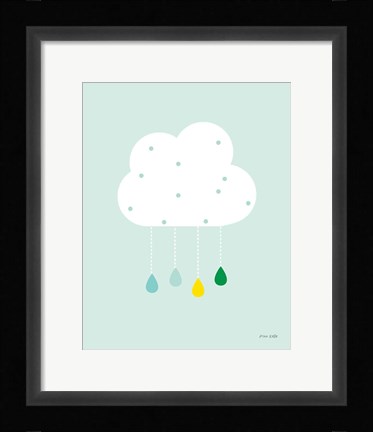 Framed Cloud II Print