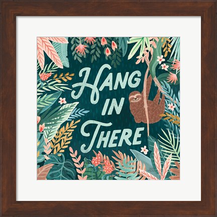 Framed Jungle Hangout II Print