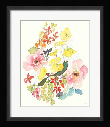 Framed Citrus Summer VI Print