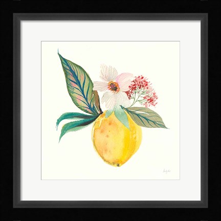 Framed Citrus Summer IV Print
