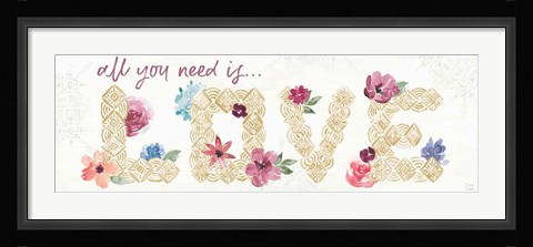 Framed Naturally Inspired IV Print