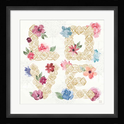 Framed Naturally Inspired VI Print