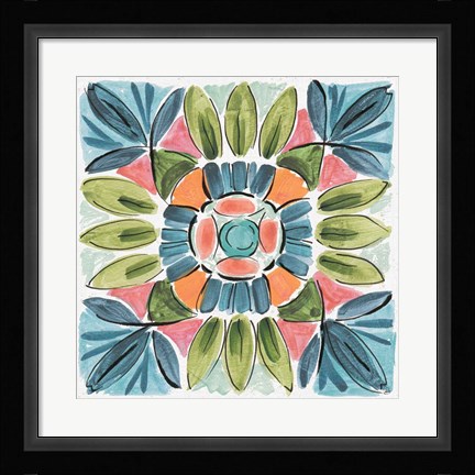 Framed Gypsy Meadow XI Print