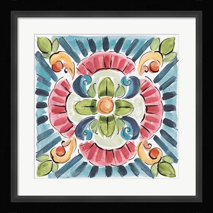 Framed Gypsy Meadow VIII Print