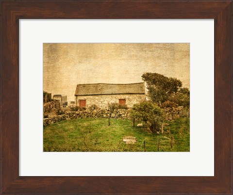 Framed Irish Cottage Print