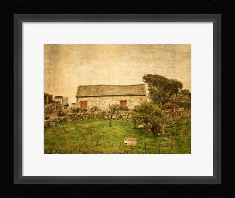 Framed Irish Cottage Print