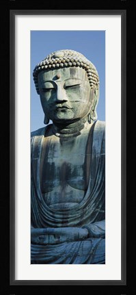 Framed Big Buddha, Daibutsu, Kamakura, Japan Print