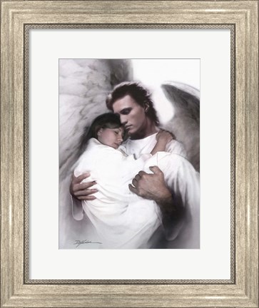 Framed Arms Of Angel 11 Print