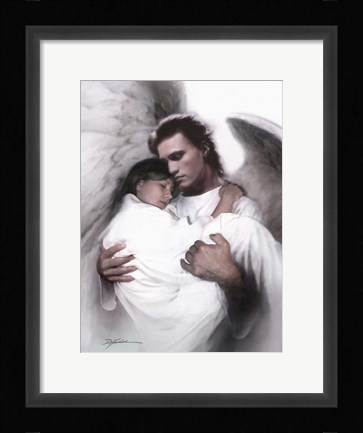 Framed Arms Of Angel 11 Print