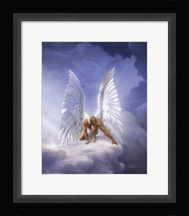 Framed At Your Service Print