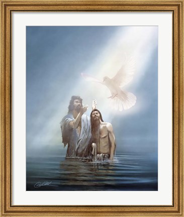 Framed Baptism Print