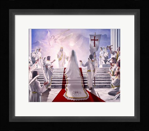 Framed Bride Of Christ Print