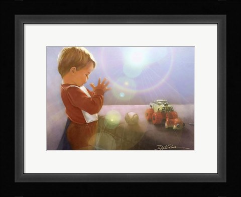 Framed Child's Prayer Print