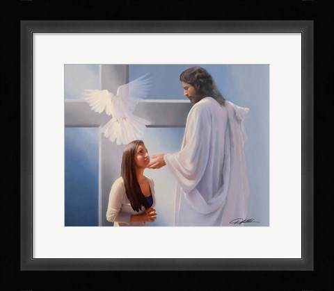 Framed Forgiven Print