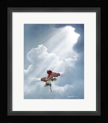 Framed Gift Of Love Print