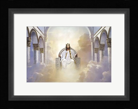 Framed King Of Kings Print
