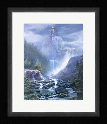 Framed Living Waters Print