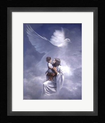 Framed Suffer The Children Print