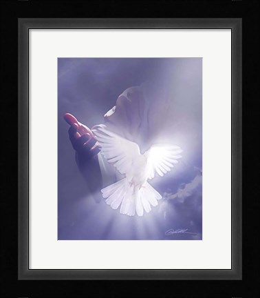 Framed Comforter Print