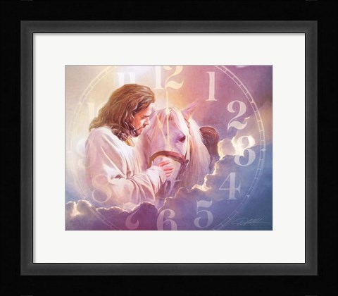 Framed Time Is At Hand Print