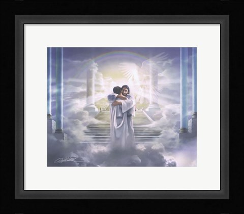 Framed Welcome Child Print