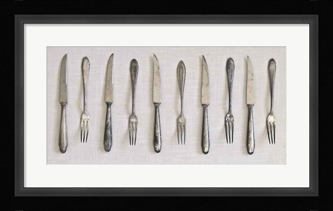 Framed Antique Collection I Print