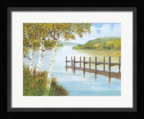 Framed Rural Route II Print