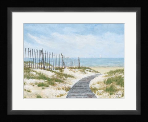 Framed Breezing Up Print