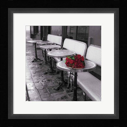 Framed Say It With Flowers II Print