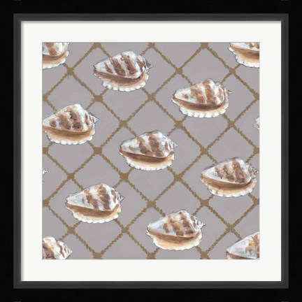 Framed Sound of The Sea Print