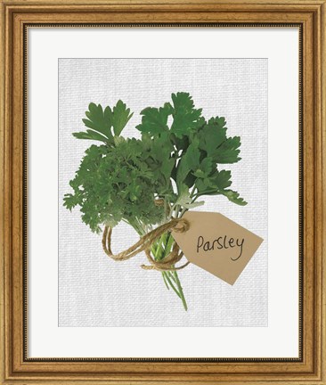 Framed Parsley Print