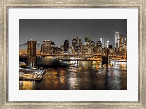 Framed New York Pano Print