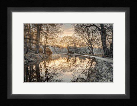 Framed Frosty Morning Print