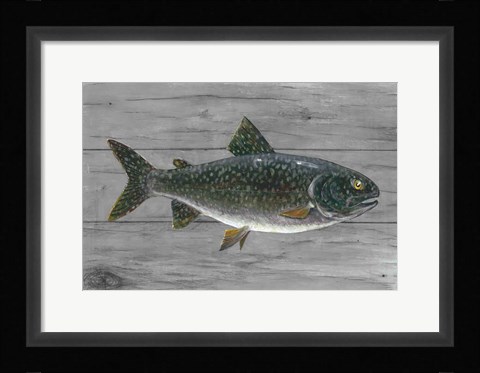 Framed Cold Lake Beauty Print