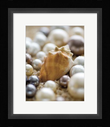 Framed Sea Jewels III Print