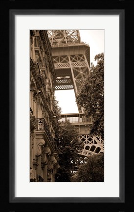 Framed La Tour Eiffel II Print