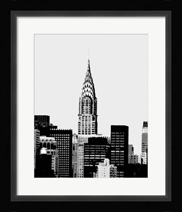 Framed Vintage NY II Print