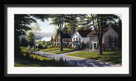 Framed Cul-de-sac Print