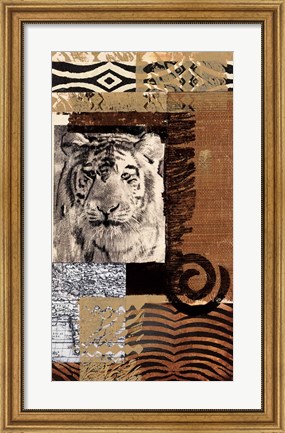 Framed Safari IV Print