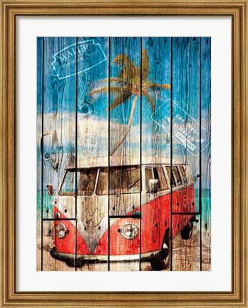 Framed La Playa Print