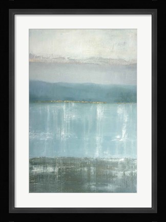 Framed Twilight Blues Print